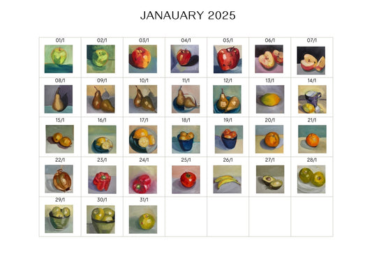 30 Days of Painting Fruit from Life: What I Learned