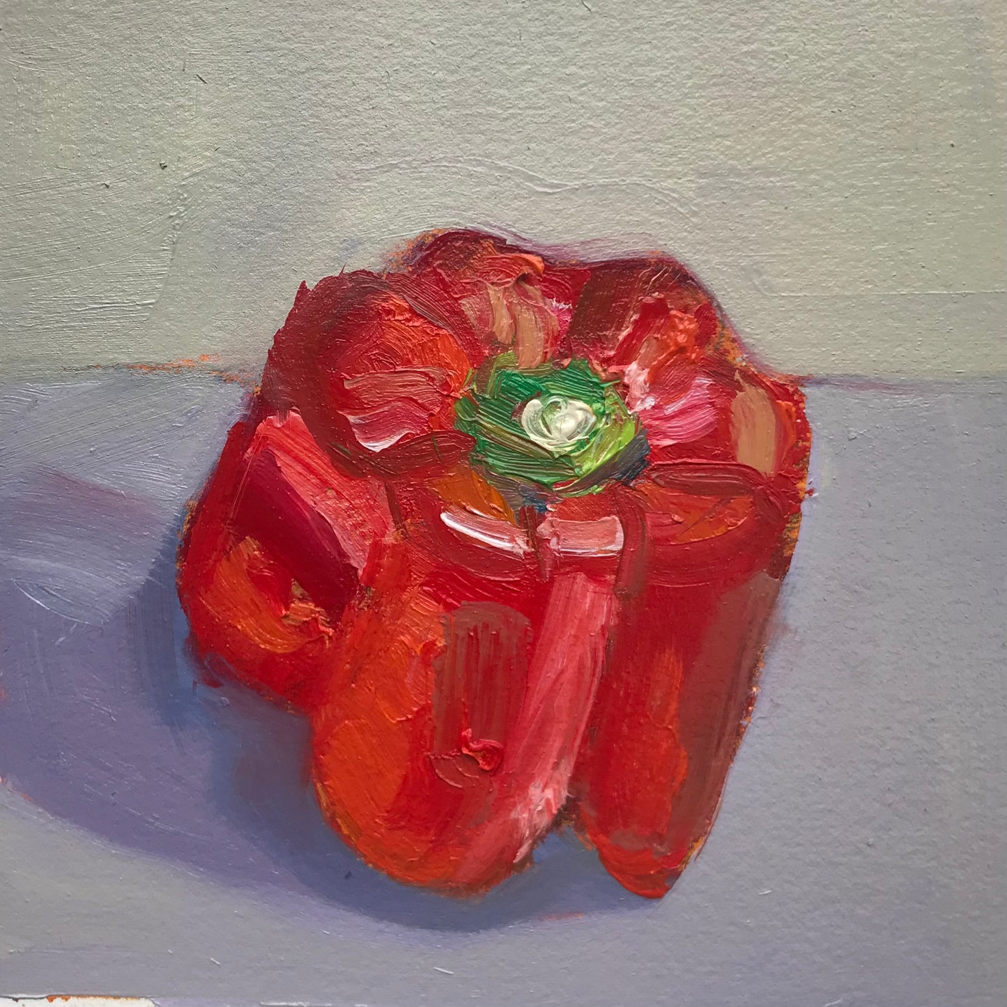 Red Pepper - Original Artwork by Patt Scrivener AFCA
