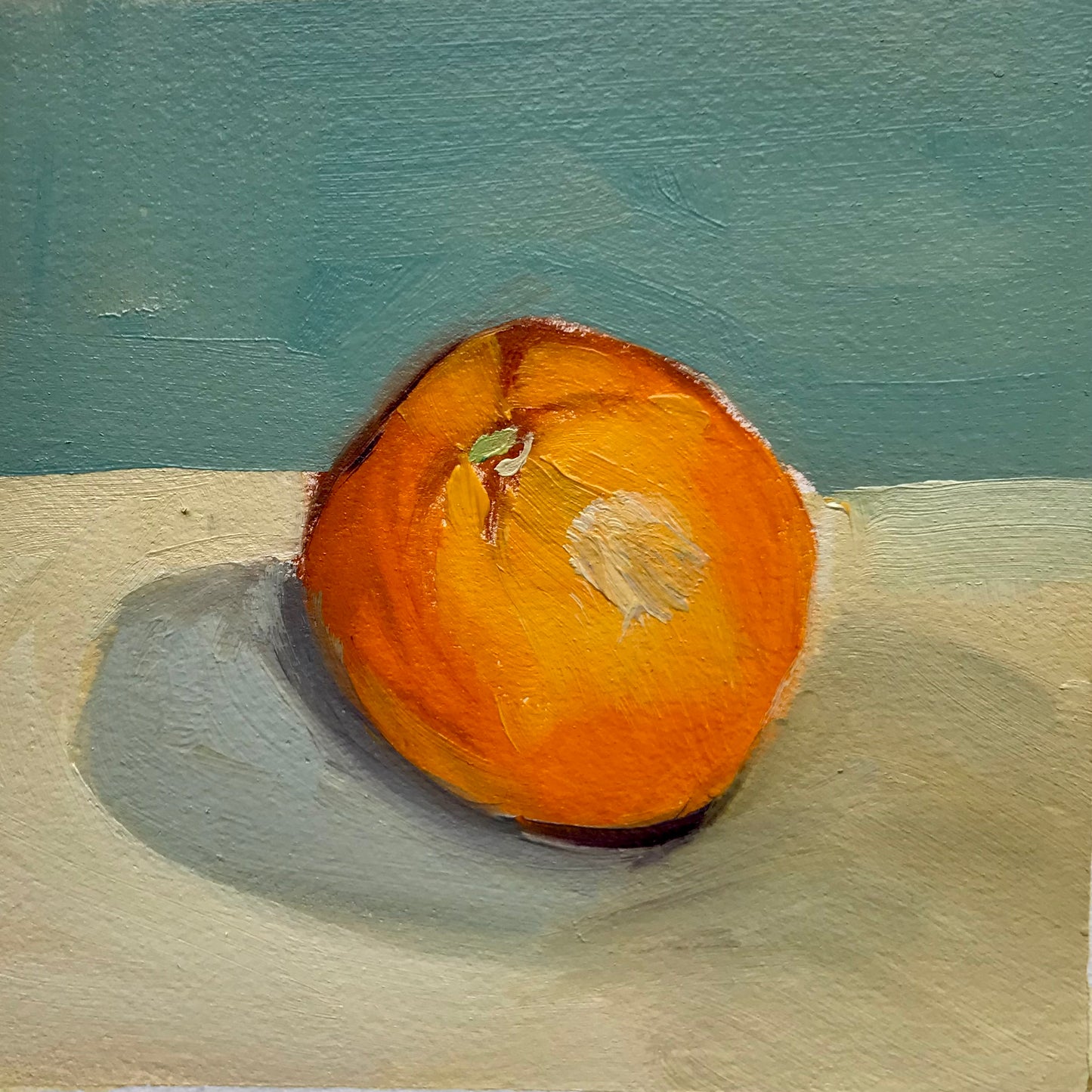 Single Orange 2 - Original Artwork by Patt Scrivener AFCA