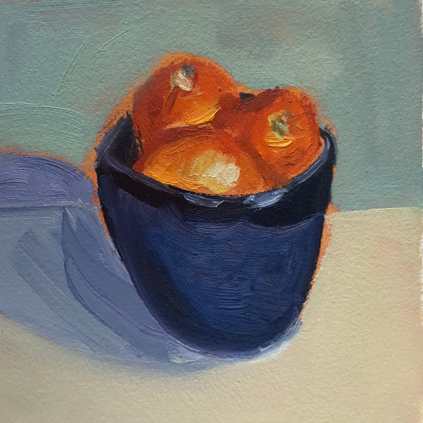 A Bowl of Oranges 2 - Original Artwork by Patt Scrivener AFCA