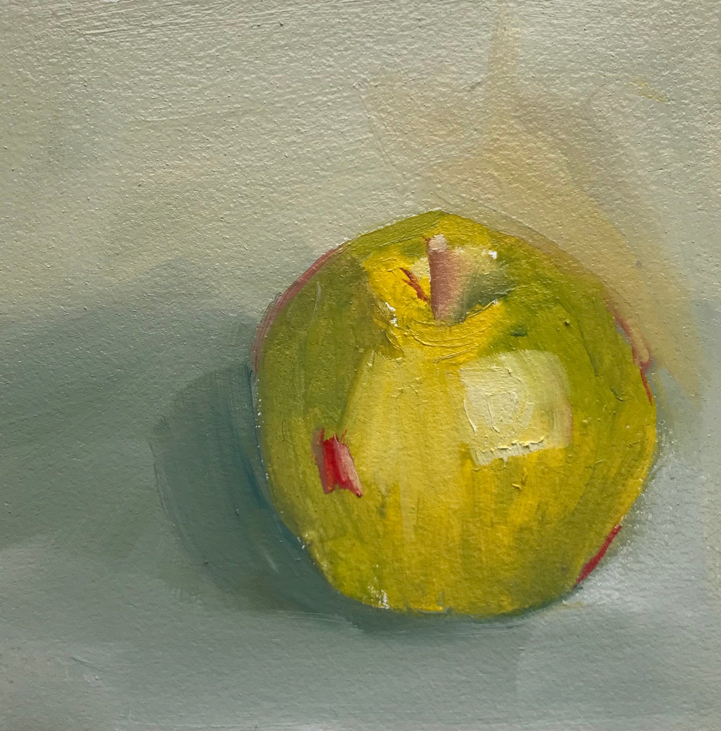 Green Apple 3 - Original Artwork by Patt Scrivener AFCA