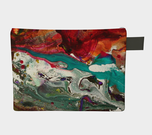 Zipper Carry All - Underwater-Patt Scrivener Art and Design
