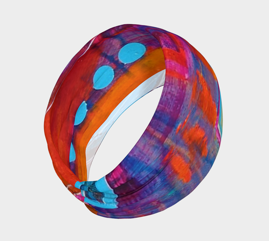 Wearable Art -Headband - Round and Round-Patt Scrivener Art and Design