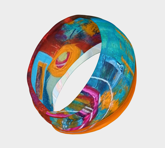 Wearable Art -Headband - Circle Game-Patt Scrivener Art and Design