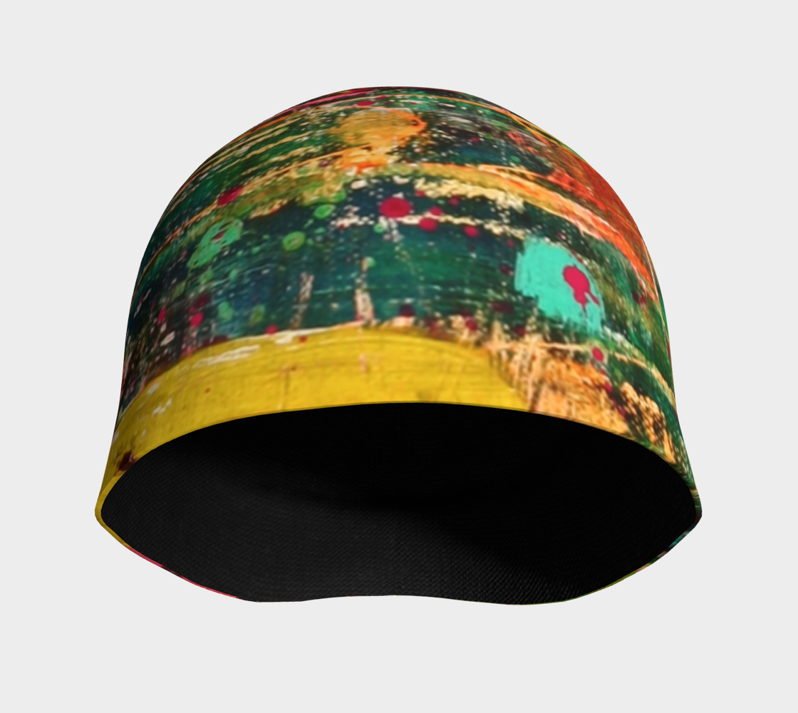 Wearable Art -Beanie - Serenity Design-Patt Scrivener Art and Design