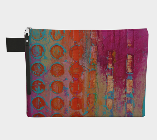 Totes and Bags - Carry All - Orange Circles