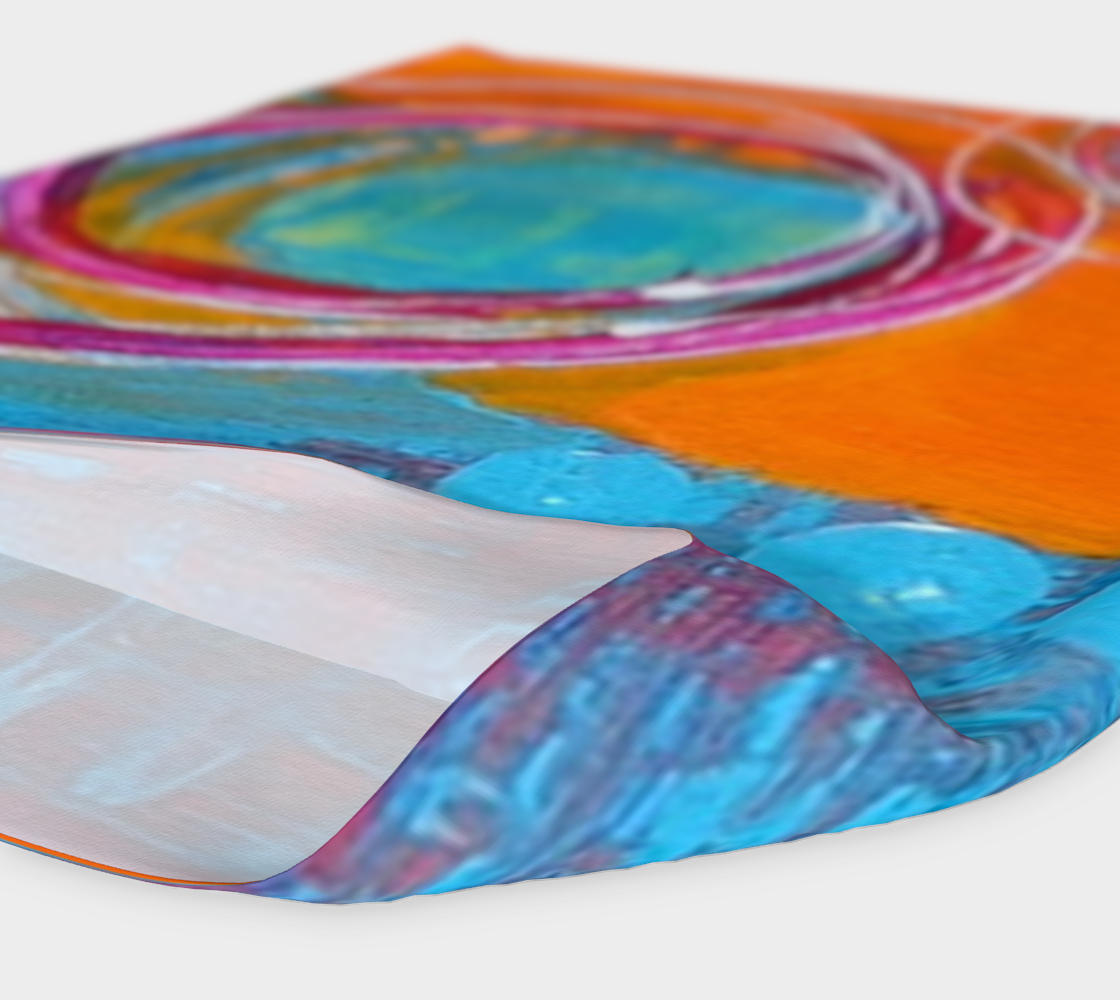 Wearable Art -Headband - Dancing in Circles-Patt Scrivener Art and Design