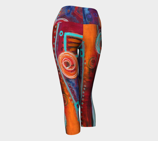 Wearable Art -Yoga Capri - Le Festival