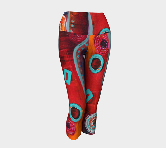 Wearable Art -Yoga Capri - Le Festival
