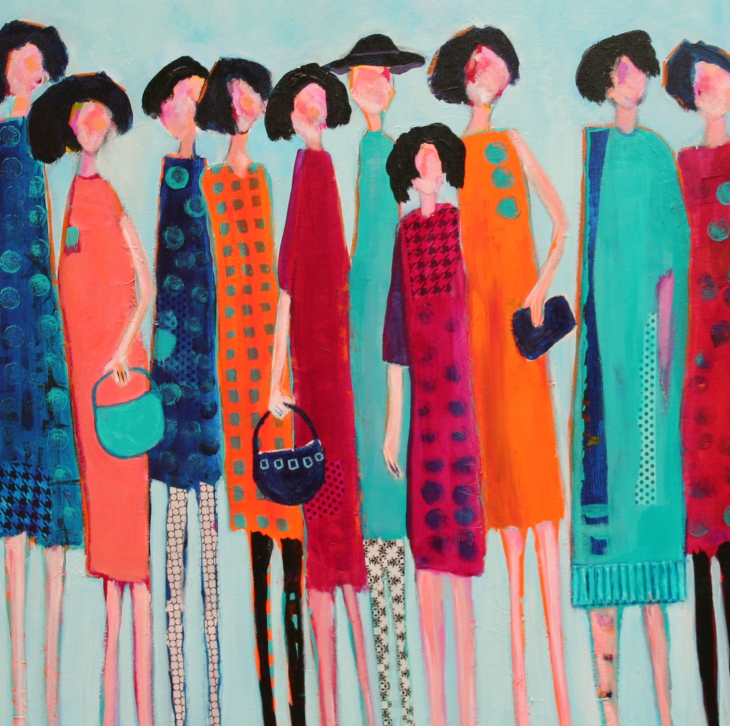 Soul Sisters - Acrylic -Mixed Media -Live Workshop on ZOOM - TBA