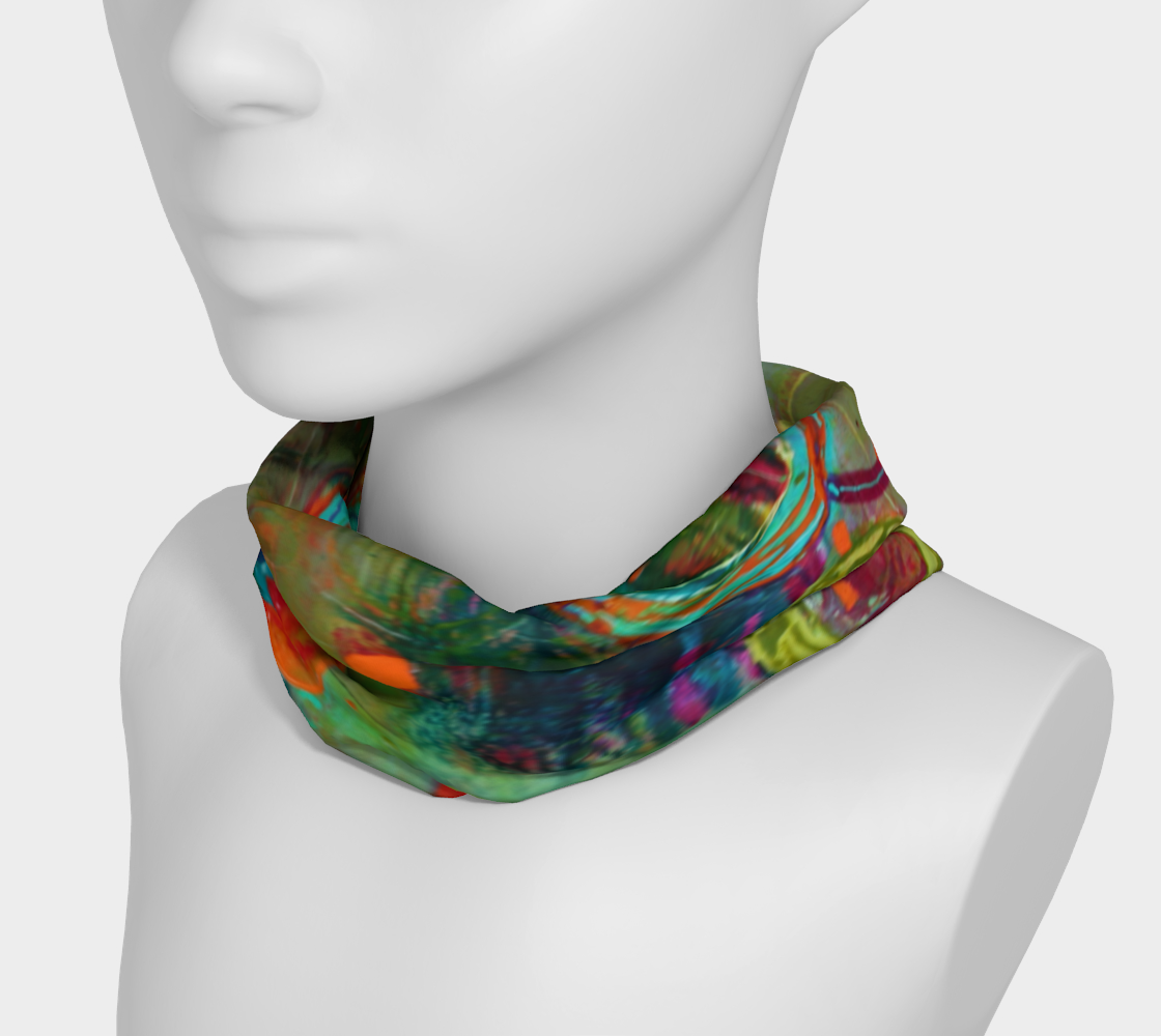 Wearable Art -Headband -Jumping Through Hoops-Patt Scrivener Art and Design