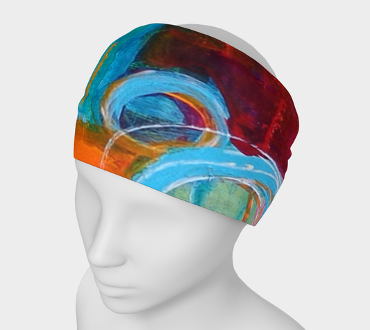 Wearable Art -Headband - Circle Game-Patt Scrivener Art and Design