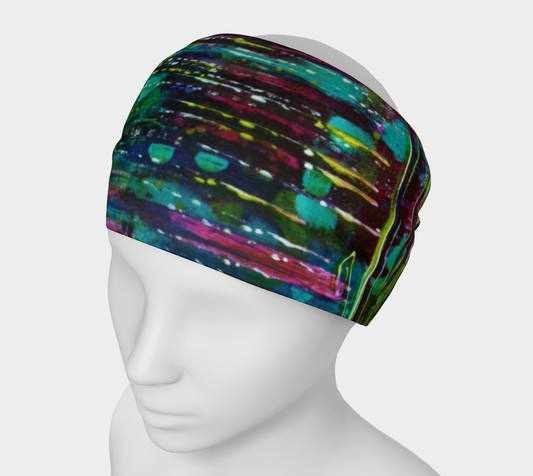 Wearable Art -Headband- Serenity Pond-Patt Scrivener Art and Design