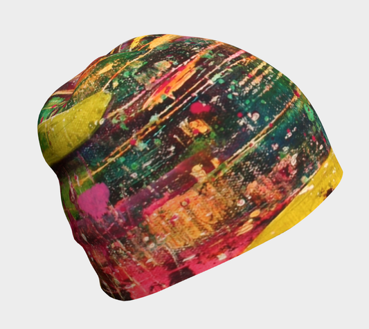 Wearable Art-Beanie - Serenity Design-Patt Scrivener Art and Design