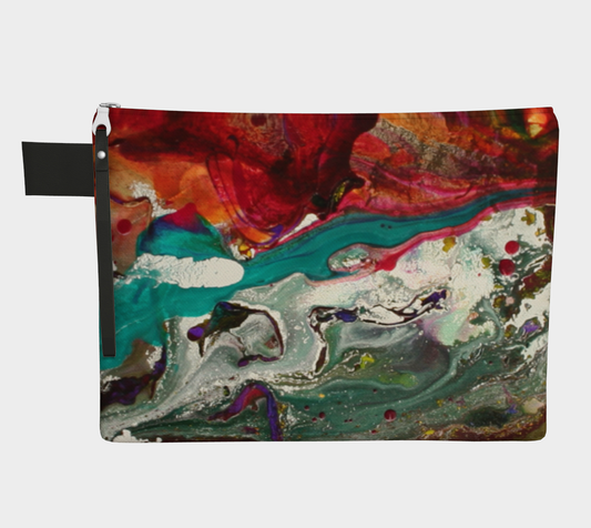 Zipper Carry All - Underwater-Patt Scrivener Art and Design