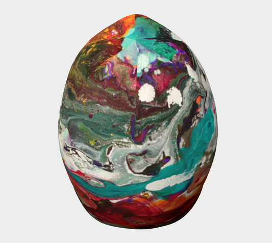 Wearable Art-Beanie  - Underwater