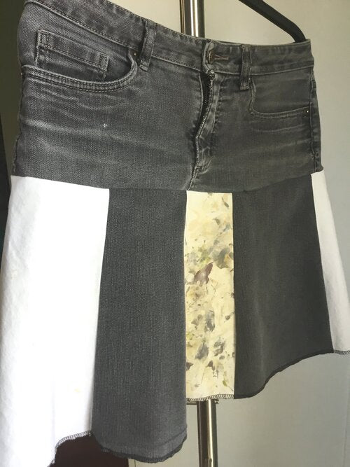 skirt form old jeans