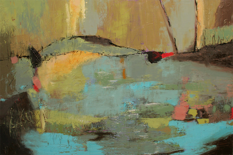 SIMPLIFY THE LANDSCAPE in Acrylic/Mixed Media 2 Day Workshop ZOOM - MAY 25&26