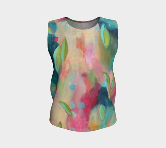 Spring Fever Loose Tank Top Long
