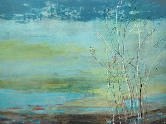 Ocean Breeze -Original Painting by Patt Scrivener AFCA