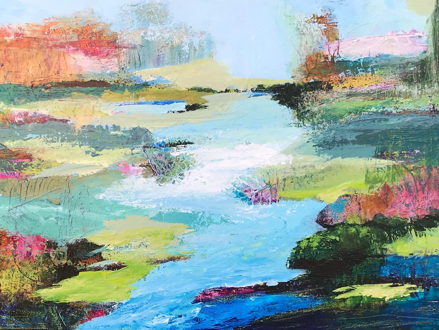 Intuitive Landscapes in Mixed Media: Studio Workshop, October 29 and 30