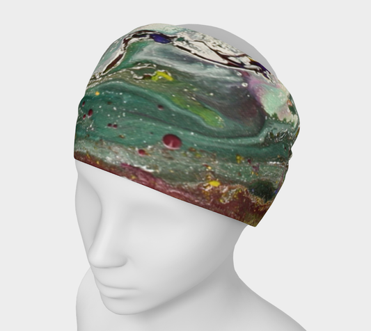 Wearable Art -Headband - Underwater-Patt Scrivener Art and Design