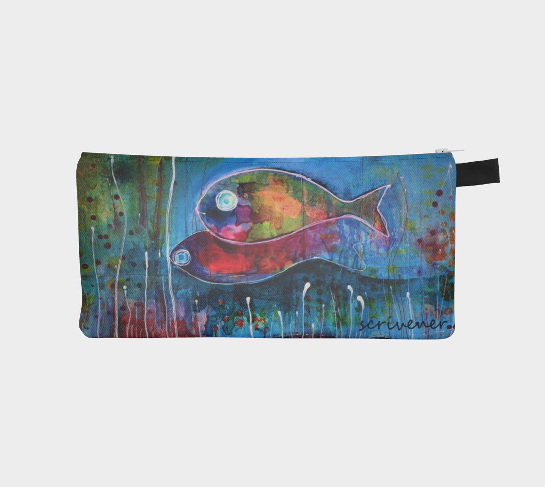 Pencil Case - Two Little Fishes