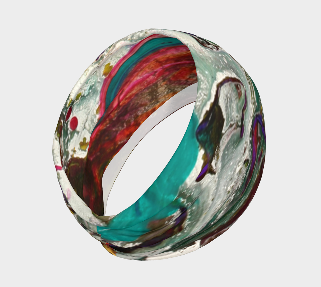 Wearable Art -Headband - Underwater-Patt Scrivener Art and Design