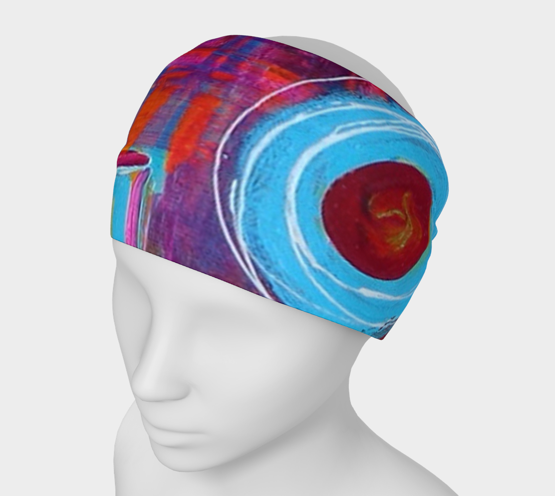 Wearable Art -Headband - Round and Round-Patt Scrivener Art and Design