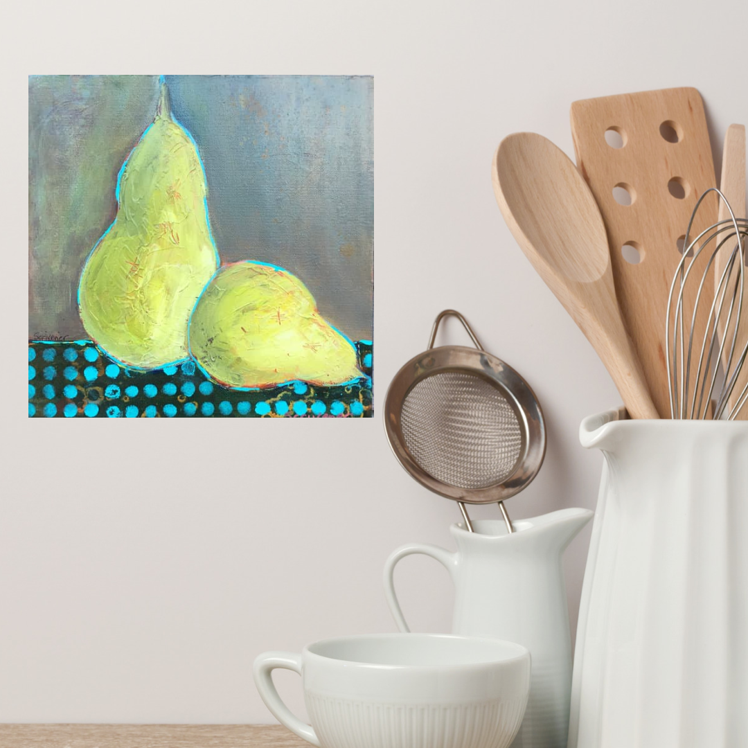 Painted Pears-Patt Scrivener Art and Design