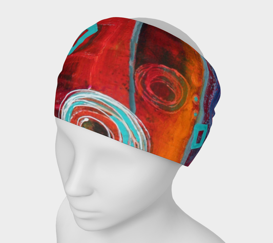 Wearable Art -Headband - Le Festival-Patt Scrivener Art and Design