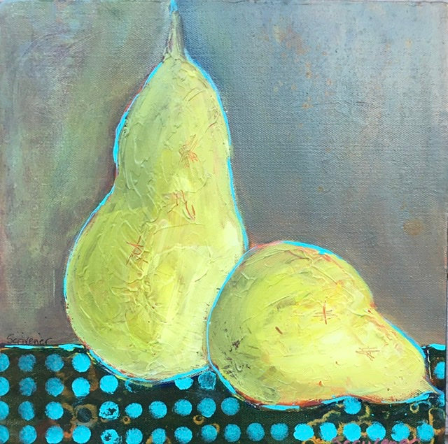 Painted Pears-Patt Scrivener Art and Design