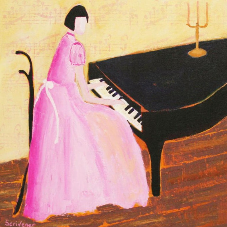 Recital in Pink-Patt Scrivener Art and Design