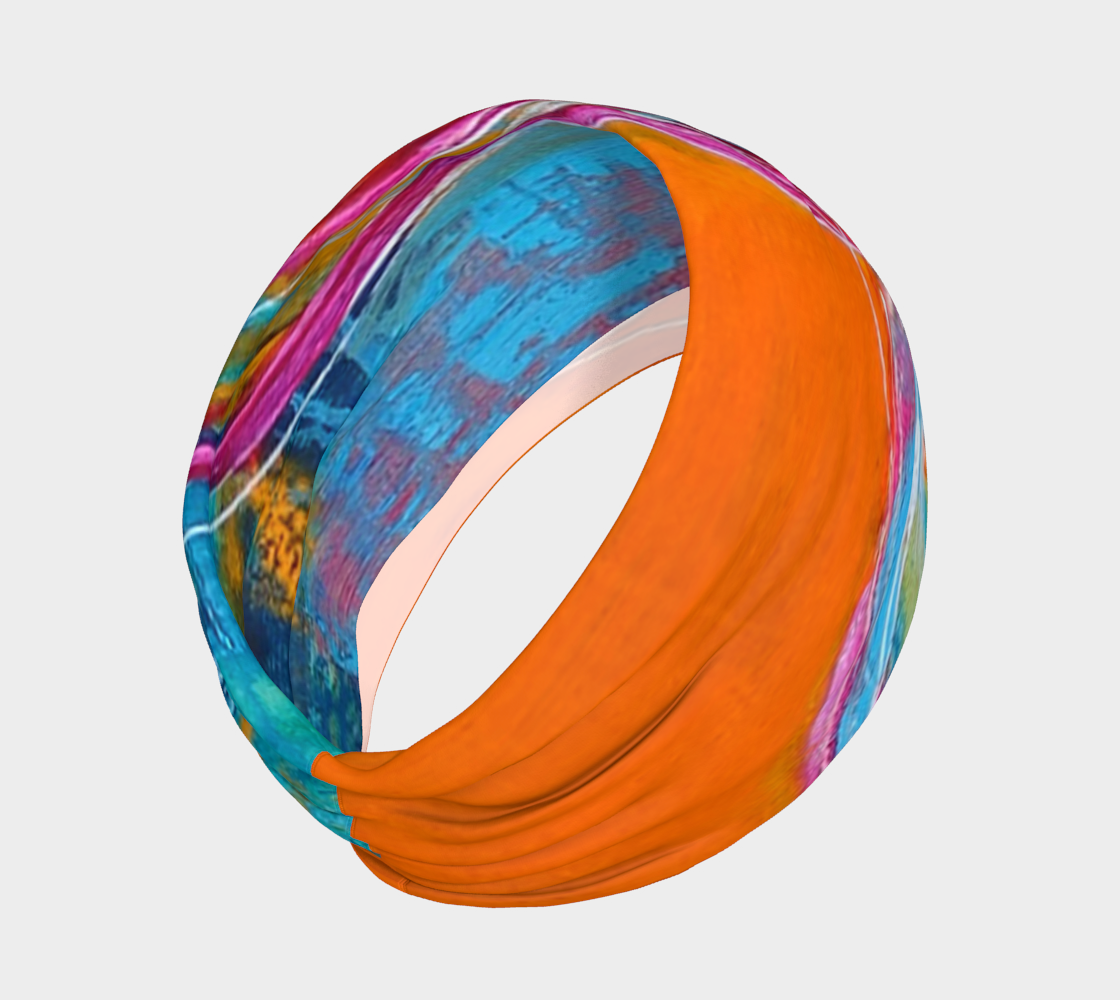 Wearable Art -Headband - Dancing in Circles-Patt Scrivener Art and Design