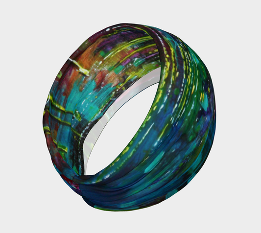 Wearable Art -Headband- Serenity Pond-Patt Scrivener Art and Design